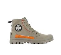 Palladium Pampa Underlayer - Stivaletti da donna, colore: Bianco, marrone, 36 EU