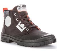 PALLADIUM SP20 Overlab per Vegani Taglio Medio Stivali con Lacci Nero UK 3 - 12