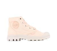 Palladium Stivale alto da donna Pampa, stivali stringati in tela vegana, Peaskin, 37 EU