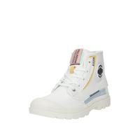Palladium Stivaletto stringato 'Pampa' blu chiaro / giallo / rosa antico / bianco Donna Palladium 38 blu chiaro / giallo / rosa antico / bianco