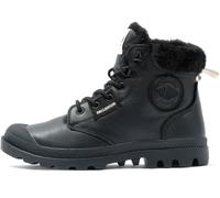 Palladium Stivaletto stringato 'Pampa' écru / nero Donna Palladium 37 écru / nero