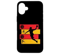 Pallamano handball player giocatore allenatore boys Children Custodia per iPhone 16 Plus