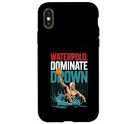 Pallanuoto Dominare Annegare Atletico Spirito Custodia per iPhone X/XS