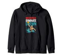 Pallanuoto Dominare Annegare Atletico Spirito Felpa con Cappuccio