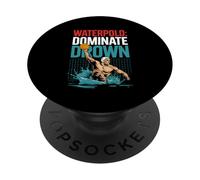 Pallanuoto Dominare Annegare Atletico Spirito PopSockets PopGrip Adesivo