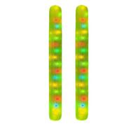 Pallare spaghetti da nuoto piscina, tagliatelle gonfiabili per piscina per adulti,2x bastoncini da nuoto gonfiabili per piscina | Giochi giganti dell'acqua all'aperto, luce colorata brillante i
