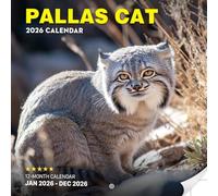 Pallas Cat 2026 Calendar: Exotic Wild Cats From Central Asia