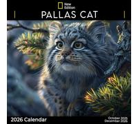 Pallas Cat Calendar 2026: A Year of the Elusive and Mysterious Pallas Cat | Kalender Calendario Calendrier