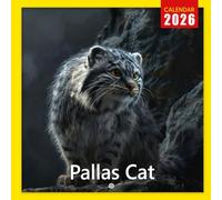 Pallas Cat Calendar 2026: A Year of the Elusive and Mysterious Pallas Cat | Kalender Calendario Calendrier