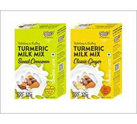 Pallavi's Spices Turmeric Milk and Classic Ginger 100g (Cbo of 2)