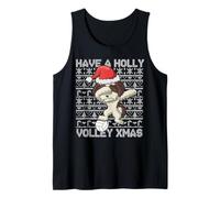 Pallavolo Avere Un Holly Volley Natale Dabbing Shih Tzu Canotta