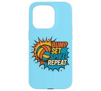 Pallavolo Bump Set Spike Repeat Player Energy Look Custodia per iPhone 15 Pro