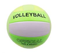 Pallavolo da spiaggia super morbido, leggero, pallavolo gonfiabile, stabile e durevole, per interni ed esterni, spiaggia, per giovani e principianti (grigio turchese)