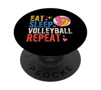 Pallavolo Dire Beachvolley Umorismo PopSockets PopGrip Adesivo