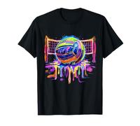 Pallavolo Drip Game Giorno Giocatore di Sport Donne Ragazze Adolescenti Maglietta