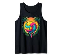 Pallavolo Drip per Ragazzi Drippy Design Giovani Ragazze Tramonto Canotta