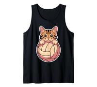 Pallavolo Gatti Pallavolo Divertente Canotta