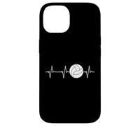 Pallavolo Heartbeat Ball ECG Pulse Line Custodia per iPhone 14