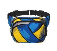 Pallavolo, Marsupio quadrato a doppio strato, borsa da viaggio, marsupio casual