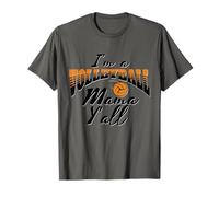 Pallavolo Mom Gift I'm a Volleyball Mama Arancione & Nero Maglietta