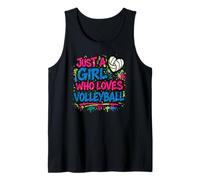 Pallavolo per Ragazze Graffiti Solo Una Ragazza Che AMA la pallavolo Canotta