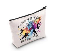 Pallavolo Regalo Pallavolo Ragazze Regalo Amante Pallavolo Regalo All The Pretty Girls Walk Like This Cosmetic Bag, Pallavolo Regno Unito, 0