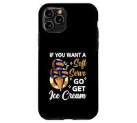 Pallavolo Se U Vuoi Un Soft Serve Go Get Ice Cream Beach Custodia per iPhone 11 Pro