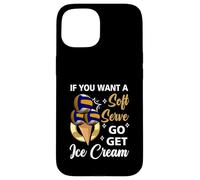 Pallavolo Se U Vuoi Un Soft Serve Go Get Ice Cream Beach Custodia per iPhone 15