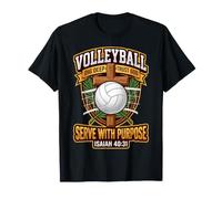 Pallavolo Servire con Scopo Giocatore Grafica Maglietta