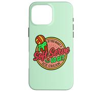 Pallavolo Soft Serve Divertente Go Get Ice Cream Humor Custodia per iPhone 16 Pro Max