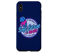 Pallavolo Soft Serve Go Get Ice Cream Player Fun Custodia per iPhone XS Max