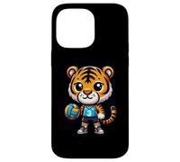 Pallavolo Tigre Carina Numero 3 Cucciolo Custodia per iPhone 14 Pro Max