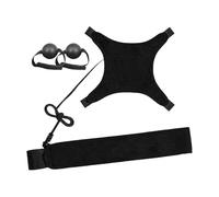 Pallavolo Trainer - elastica per allenamento - Fascia elastica per allenamento - Strumento regolabile per allenamento da solo, per esercitare colpi, servire e abilità di salto