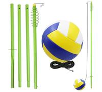 Pallavolo Training Equipment, Practice Tool, 82.68 Inch Adjustable Serving Strap with Elastic Cord & Portable Design, Sport Gear Use for Teens Beginners Women Adults Professionals Kids Home Gym