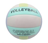Pallavolo ufficiale misura 5, palla da volley super soft touch, grigio verde morbido per interni ed esterni, beach volley per scuola, stadio, piscina, palestra, attrezzature di lunga durata, palline