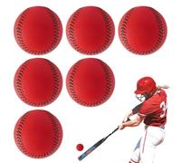Palle Baseball Morbide 6 Pezzi Giocattoli Morbidi In Schiuma PU Sicuri Per | Giocattolo Baseball Per Bambini Per Bambini Ragazzi Adulti Interno Esterno Giardino Spiaggia Festa Va
