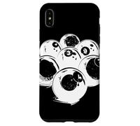 Palle da biliardo che disegnano il giocatore di biliardo Custodia per iPhone XS Max