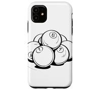 Palle da biliardo Disegno Stecca Sport Snooker Custodia per iPhone 11