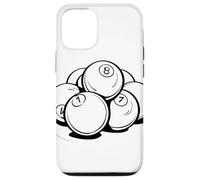 Palle da biliardo Disegno Stecca Sport Snooker Custodia per iPhone 12/12 Pro