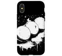 Palle da biliardo Graffiti Stecca Sport Custodia per iPhone X/XS