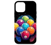 Palle da biliardo Sala da biliardo grafica Custodia per iPhone 12 mini