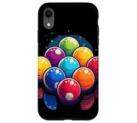 Palle da biliardo Sala da biliardo grafica Custodia per iPhone XR