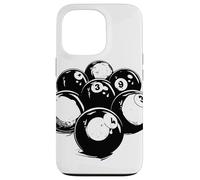Palle da biliardo Stecca Sport Sala da biliardo Custodia per iPhone 13 Pro