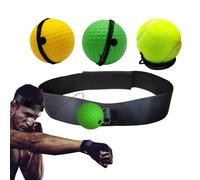 Palle da boxe Riflessioni - Palline da allenamento, Palline da allenamento per boxe | Pallone da boxe con fascia per migliorare la velocità e la coordinazione Mano-