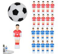 Palle da calcio balilla | Table Interactive Game per bambini | 22 x set di uomini da calcio in resina portatile | accessori per giochi per bambini, non slip - hockey - ricambio per bambini e ragazze