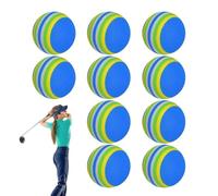 Palle Da Golf Morbide Per Allenamento | 10 Pezzi Leggere In Schiuma | Giochi Familiari Per Interni Esterni Giardino Corso