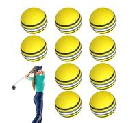 Palle Da Golf Morbide Per Allenamento | 10 Pezzi Leggere In Schiuma - Per Principianti Giovani Adulti Pratica