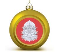 Palle di Natale Khonsu Dio Leone Ornamenti per albero di Natale Decorazione Casa Vacanze Decorazioni per interni ed esterni