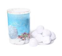 Palle di neve finte per interni, 40 pezzi, palla di neve realistica da 6,5 cm / 2,56 pollici | accessorio divertente per la lotta contro la neve, palla di neve in peluche bianco