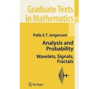 Palle E. T. Jorgensen Analysis and Probability (Tascabile)
